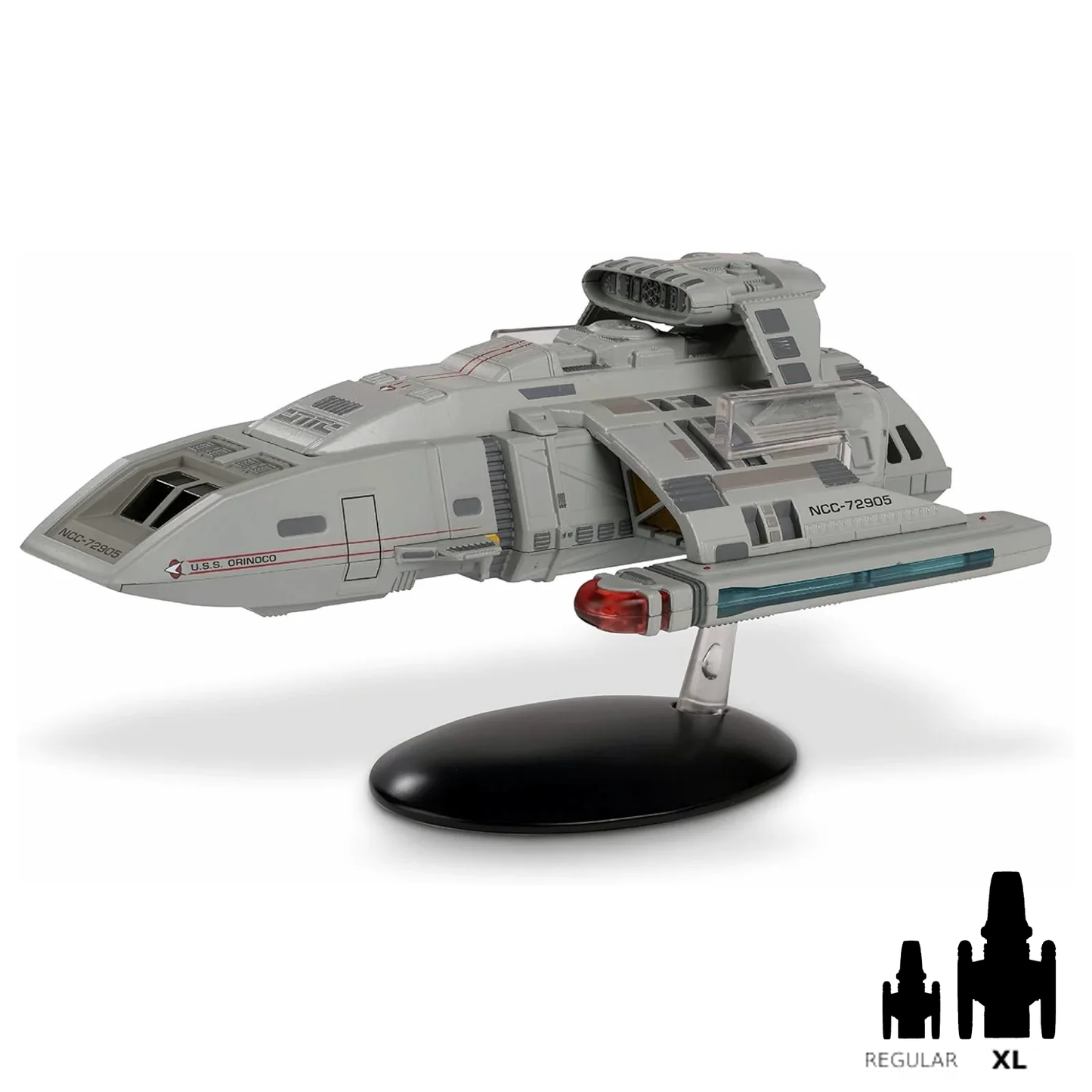 #14 Starfleet Runabout (U.S.S. Orinoco) XL EDITION Model Diecast Shuttle (Eaglemoss / Star Trek)