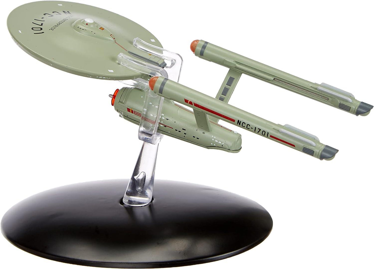 #50 / #11 U.S.S. Enterprise NCC-1701 (Constitution-class) TOS Diecast Model Ship Window Boxed (Star Trek / Eaglemoss)