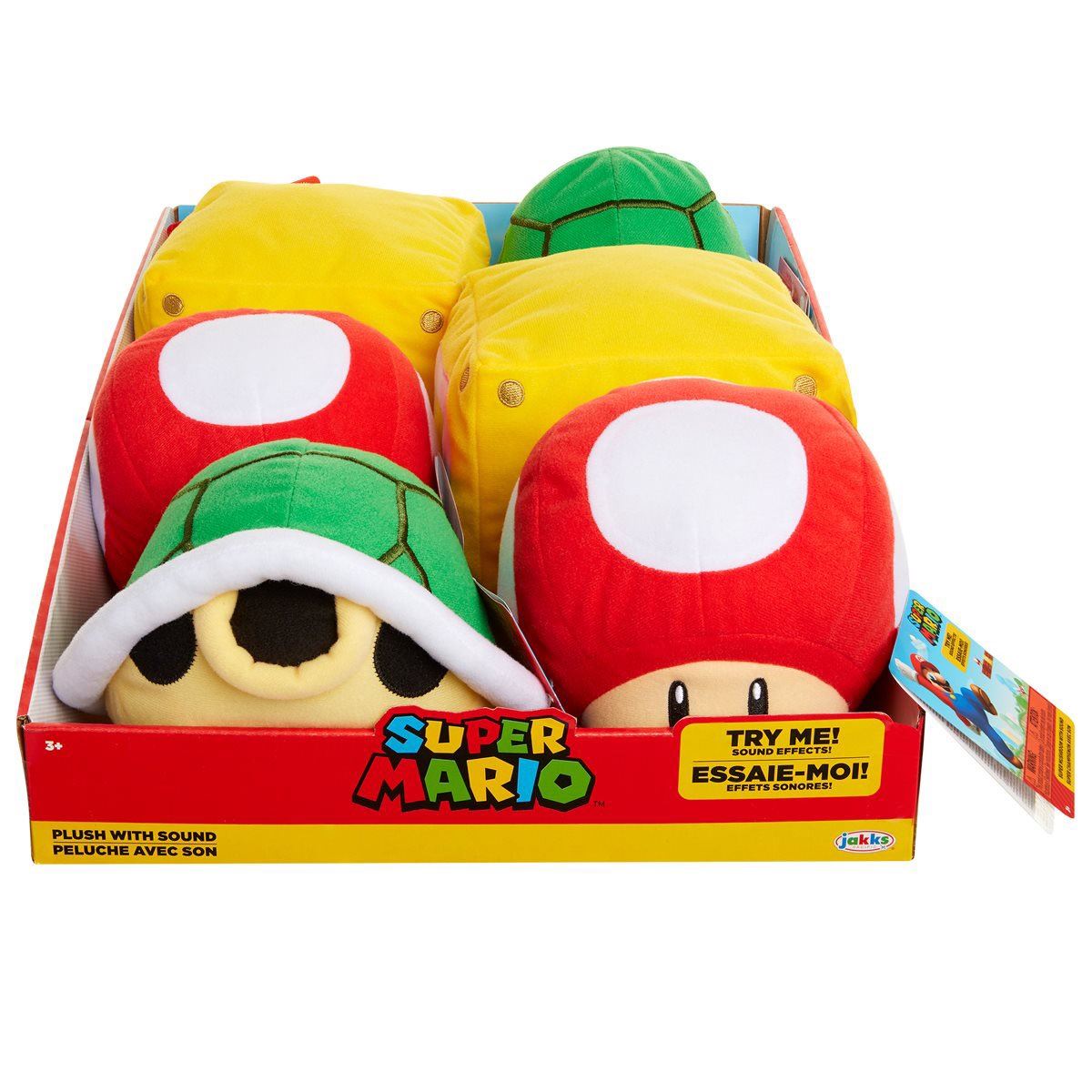 Nintendo Super Mario Green Shell Soft Plush Soft Toy with Sound Effects 41529