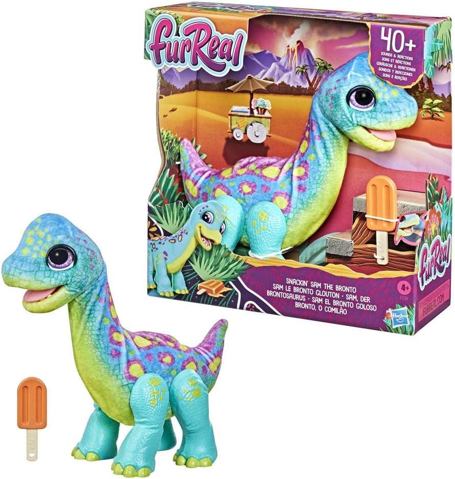 FurReal Snackin' Sam the Bronto F1739 Interactive Animatronic Plush Toy