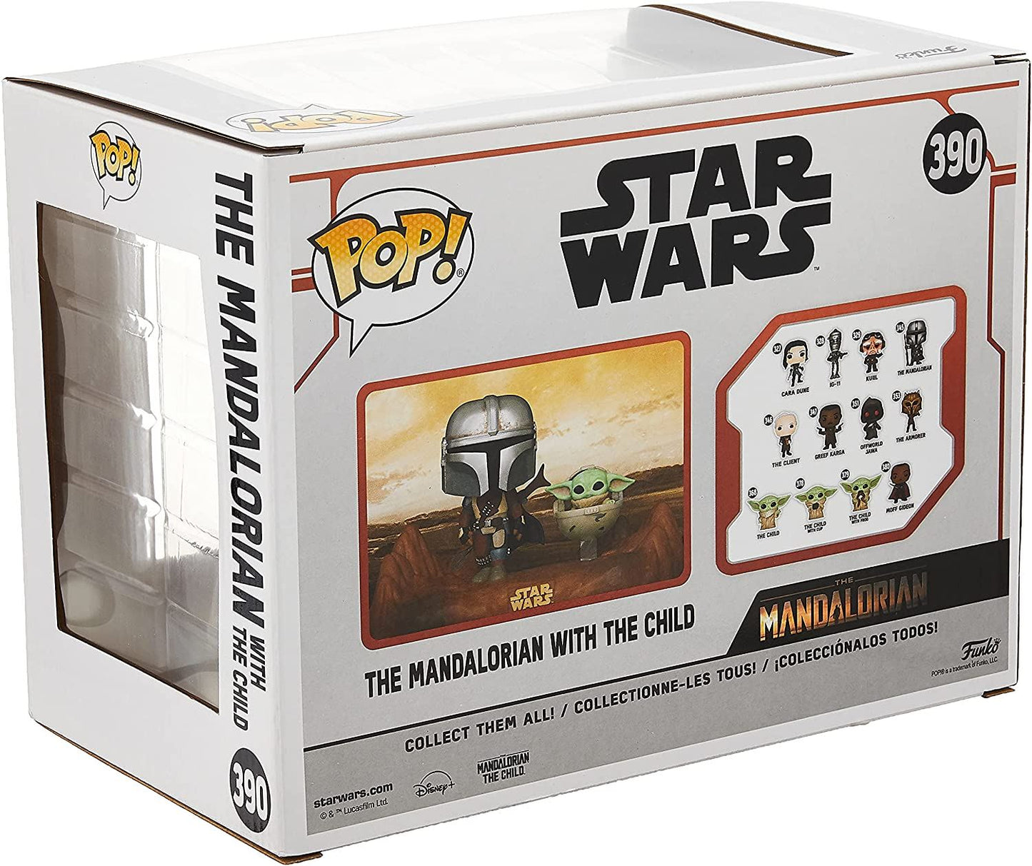 The Madalorian with the Child #390 Pop Vinyl 49930 (POP! Moment: Star Wars: The Mandalorian)