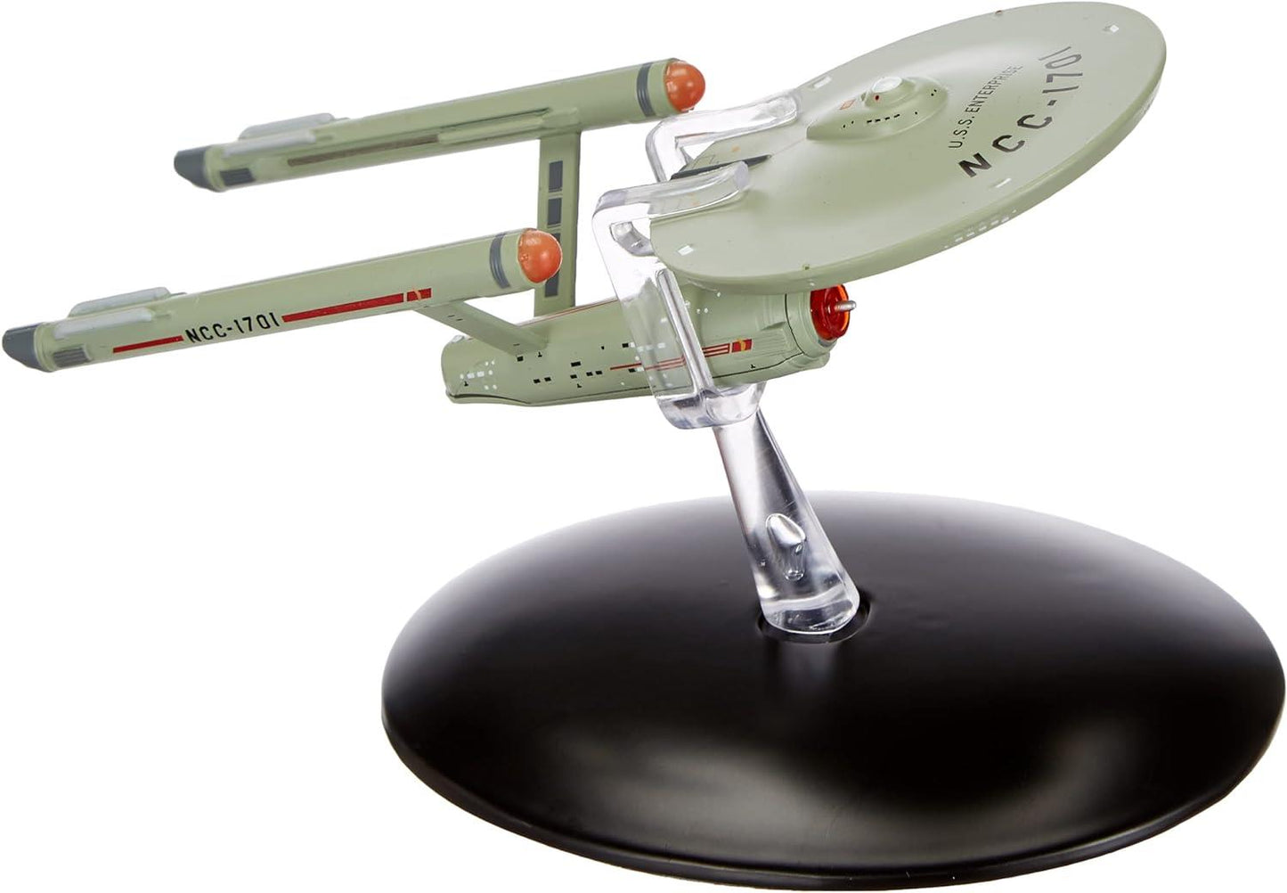 #50 / #11 U.S.S. Enterprise NCC-1701 (Constitution-class) TOS Diecast Model Ship Window Boxed (Star Trek / Eaglemoss)