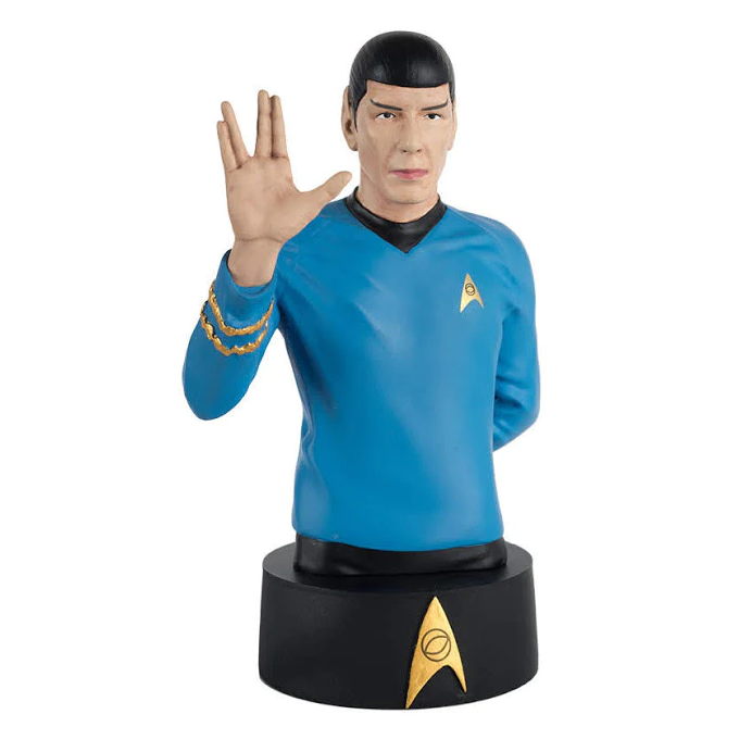 Commander Spock Model Die Cast Bust STBUK002 (Eaglemoss Star Trek The Official Busts Collection)