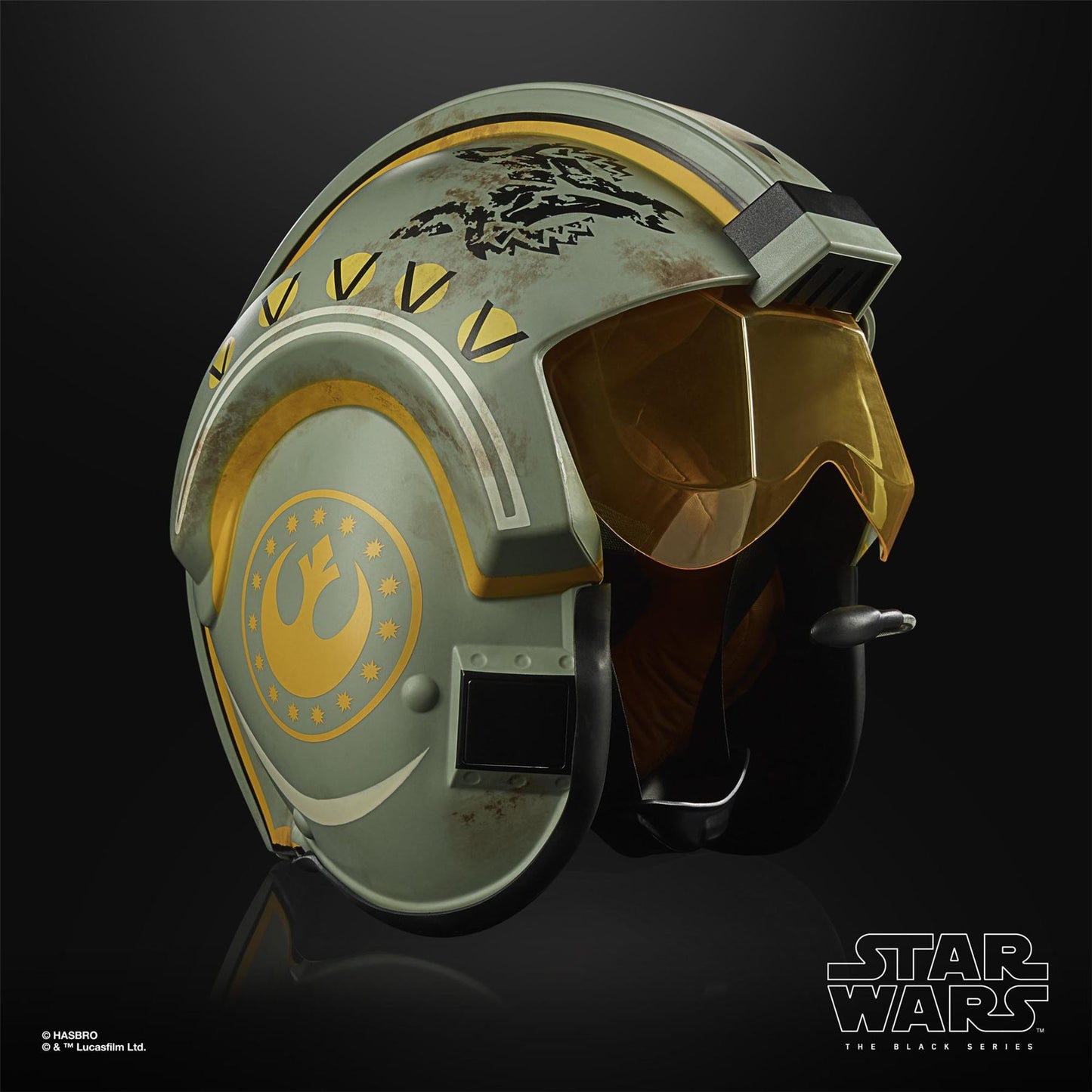 TRAPPER WOLF Electronic Helmet The Black Series Lights & SFX F5549 (Star Wars: The Mandalorian)