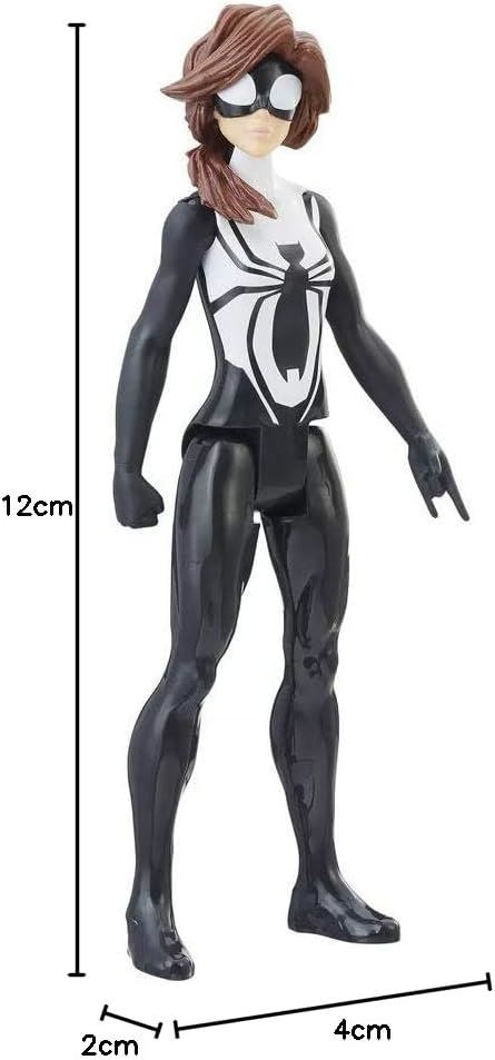 Spider-Girl 12″ Action Figure – Marvel Spider-Man Titan Hero Series E8524 by Hasbro - Web Warriors Super-Hero Toy