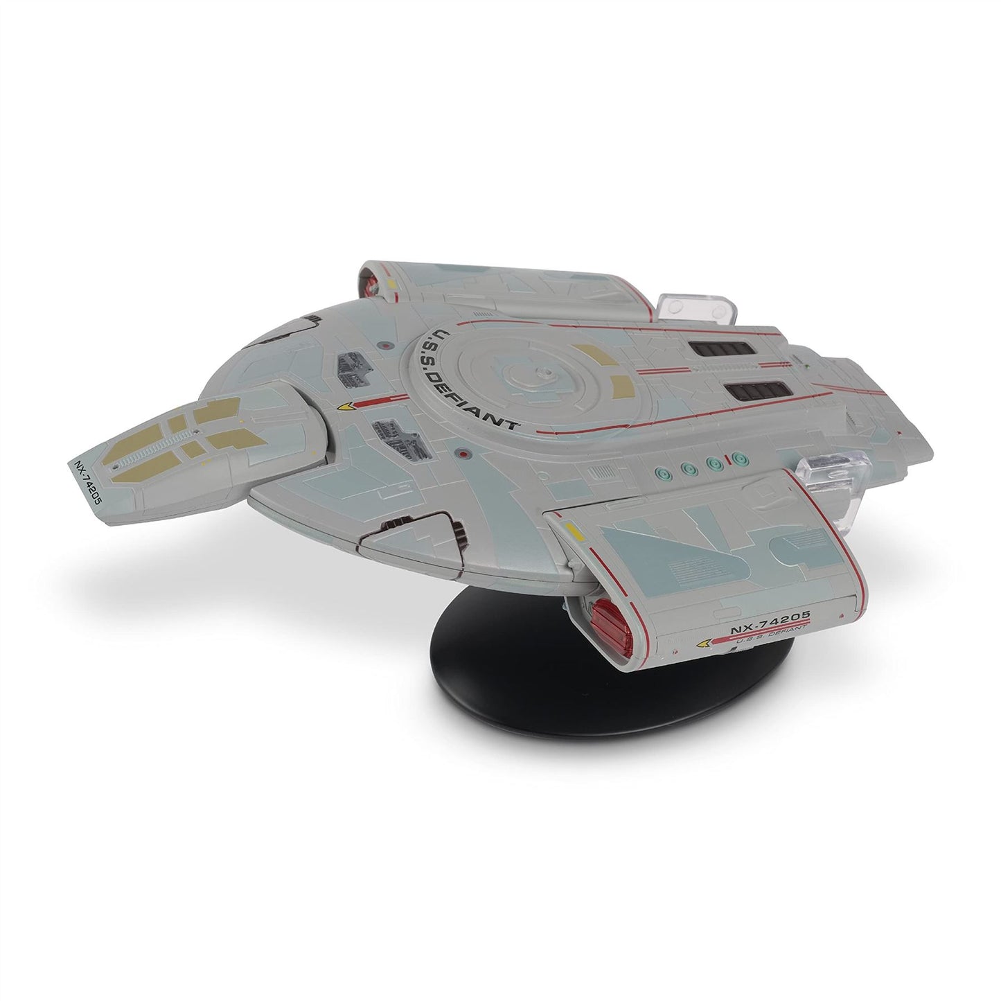 #07 U.S.S. Defiant NX-74205 XL EDITION Model Die Cast Ship (Eaglemoss / Star Trek)