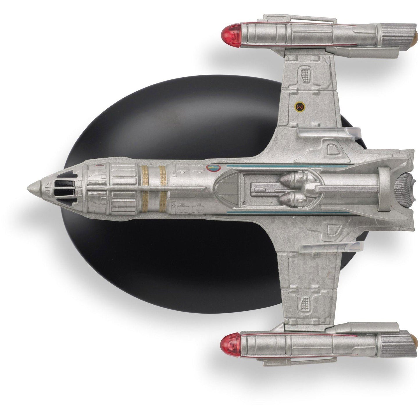 #84 United Earth Starfleet NX-Alpha Starship Model (Eaglemoss / Star Trek)