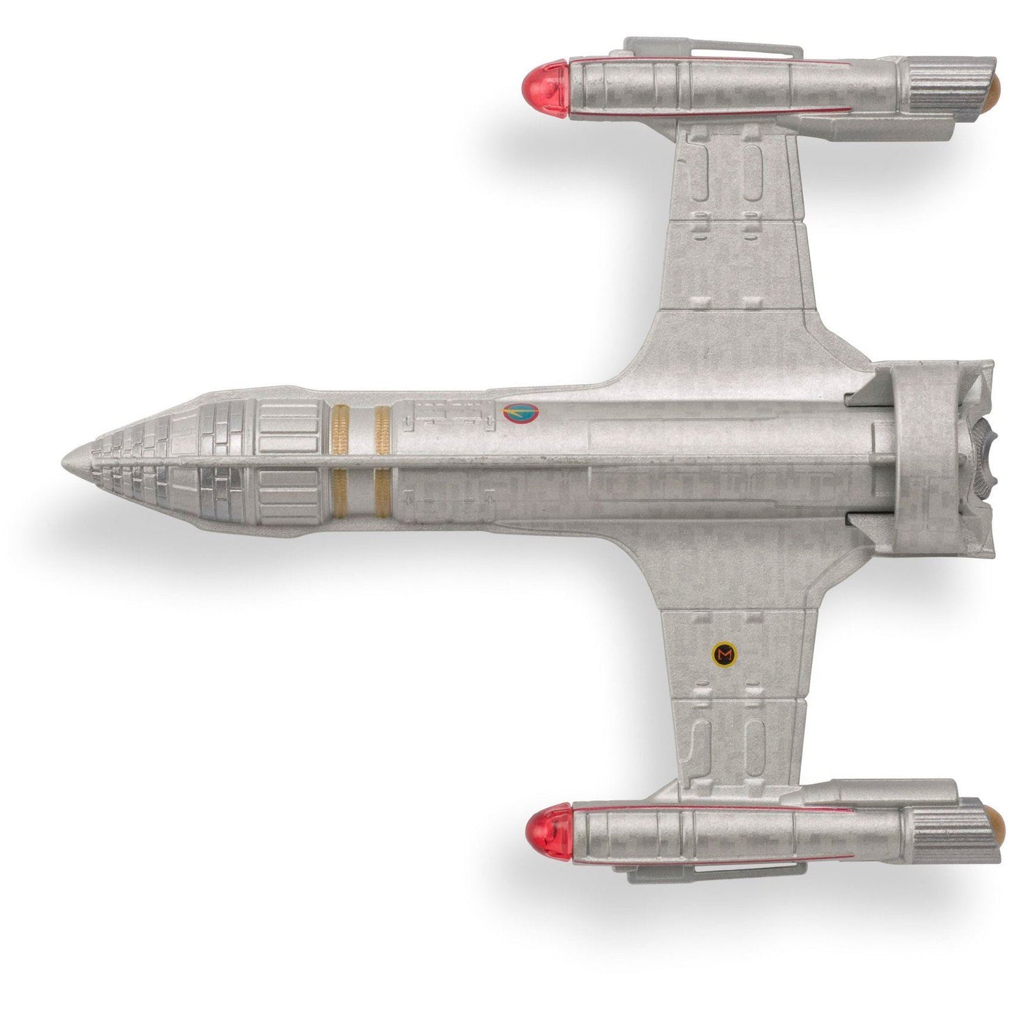 #84 United Earth Starfleet NX-Alpha Starship Model (Eaglemoss / Star Trek)