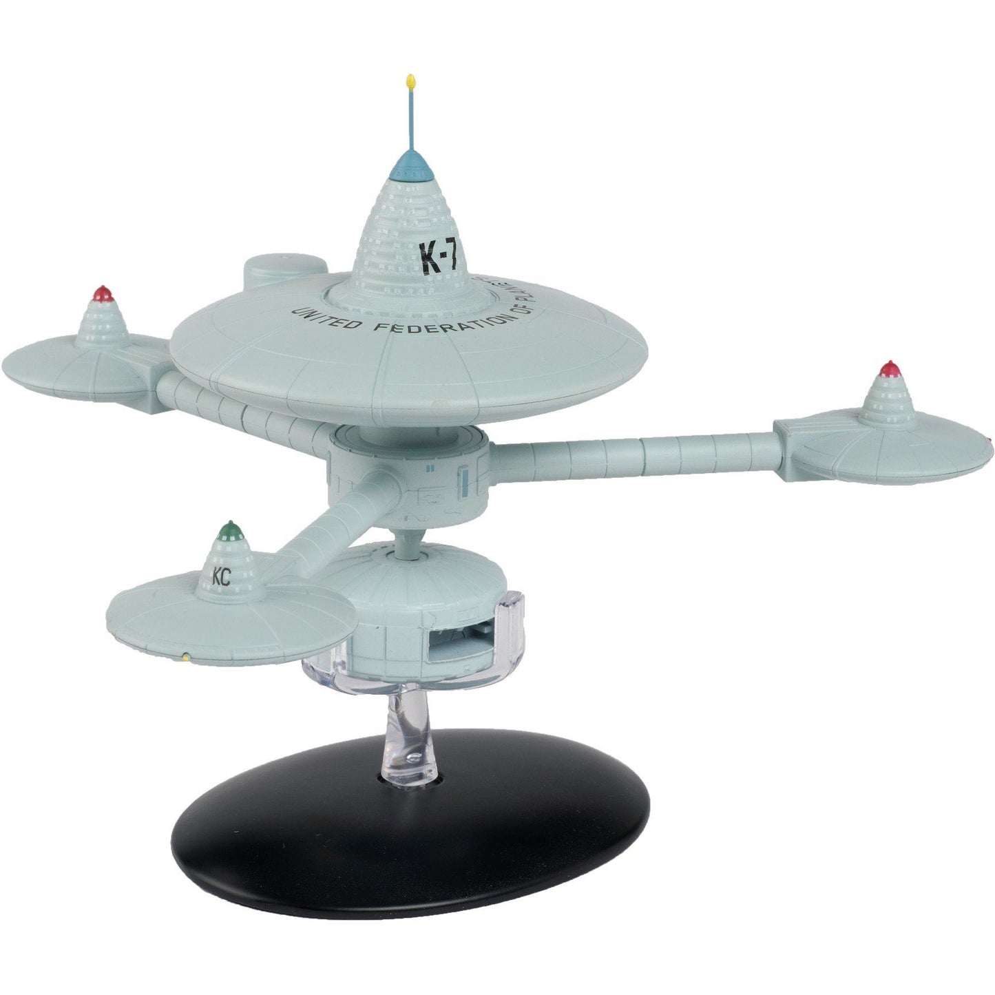 #10 Space Station K7 Model Die Cast Ship Eaglemoss Star Trek