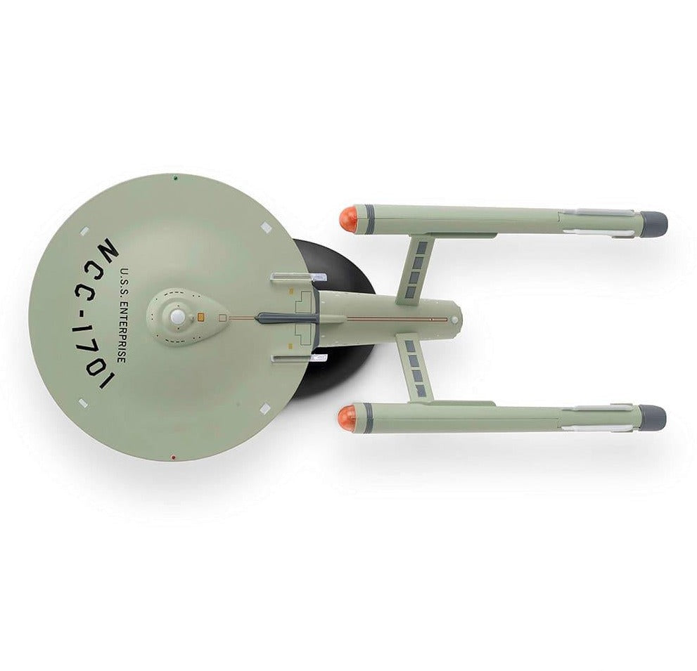 #01 U.S.S. Enterprise NCC-1701 XL EDITION Die-Cast Model Ship TOS (Eaglemoss / Star Trek)
