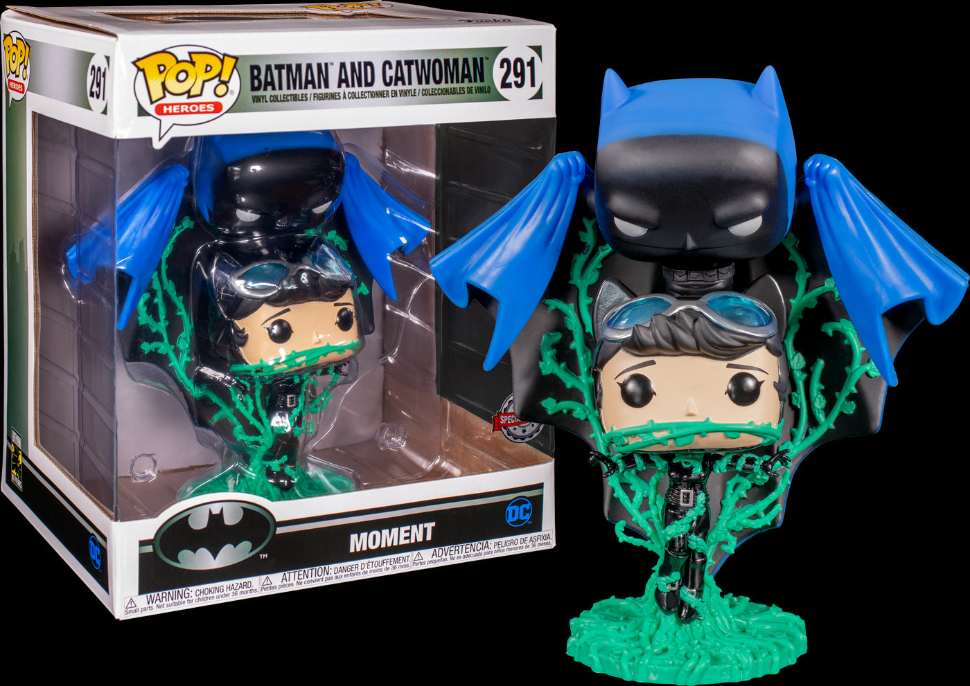 Funko POP! BATMAN AND CATWOMAN Special Edition Moment #291 Vinyl Figure DC