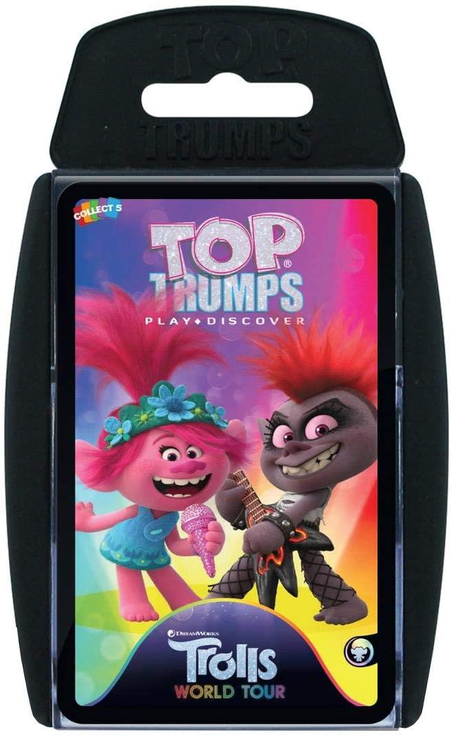 Trolls World Tour Top Trumps Game