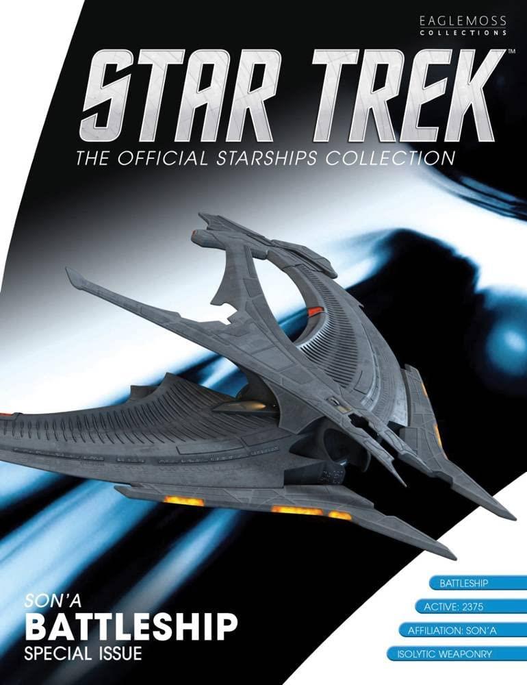 #27 Son'A Battleship Model Diecast Ship SSSUK827 SPECIAL ISSUE (Eaglemoss / Star Trek)