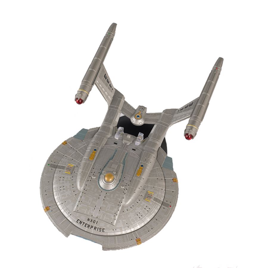 #04 Enterprise NX-01 XL EDITION Model Diecast Ship (Eaglemoss / Star Trek)