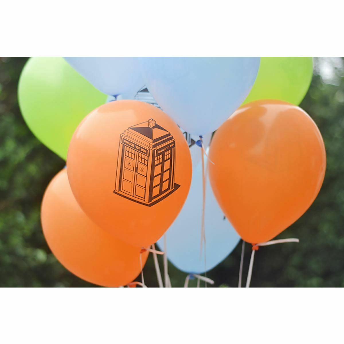 3 PACKS Doctor Who TARDIS Balloons 10 Packs Birthday Party Supplies Official