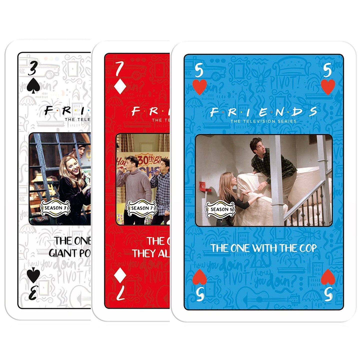 Friends Waddingtons Number 1 Playing Cards Game