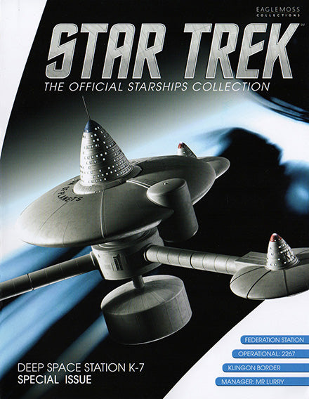 #10 Space Station K7 Model Die Cast Ship Eaglemoss Star Trek