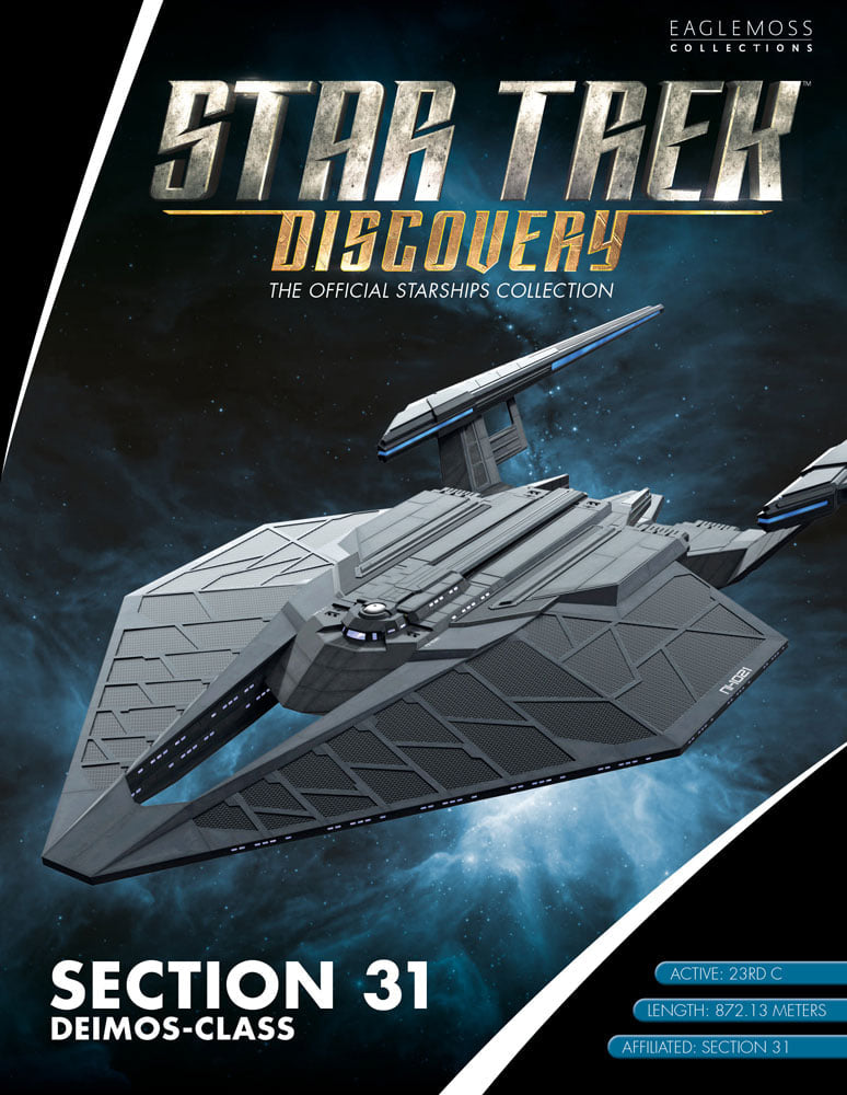#09 Section 31 Deimos-Class FC Model Discovery Diecast Ship STPEN009 (Eaglemoss / Star Trek)