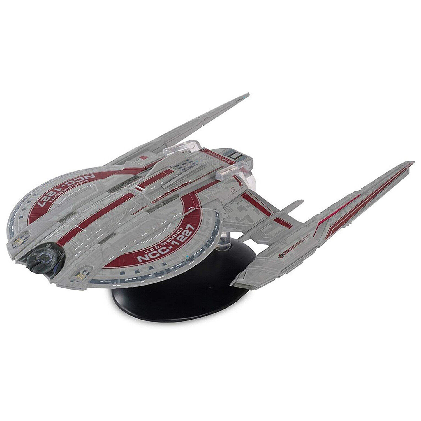 #22 U.S.S. Shenzhou NCC-1227 XL EDITION Starship Model Diecast Ship (Eaglemoss / Star Trek)