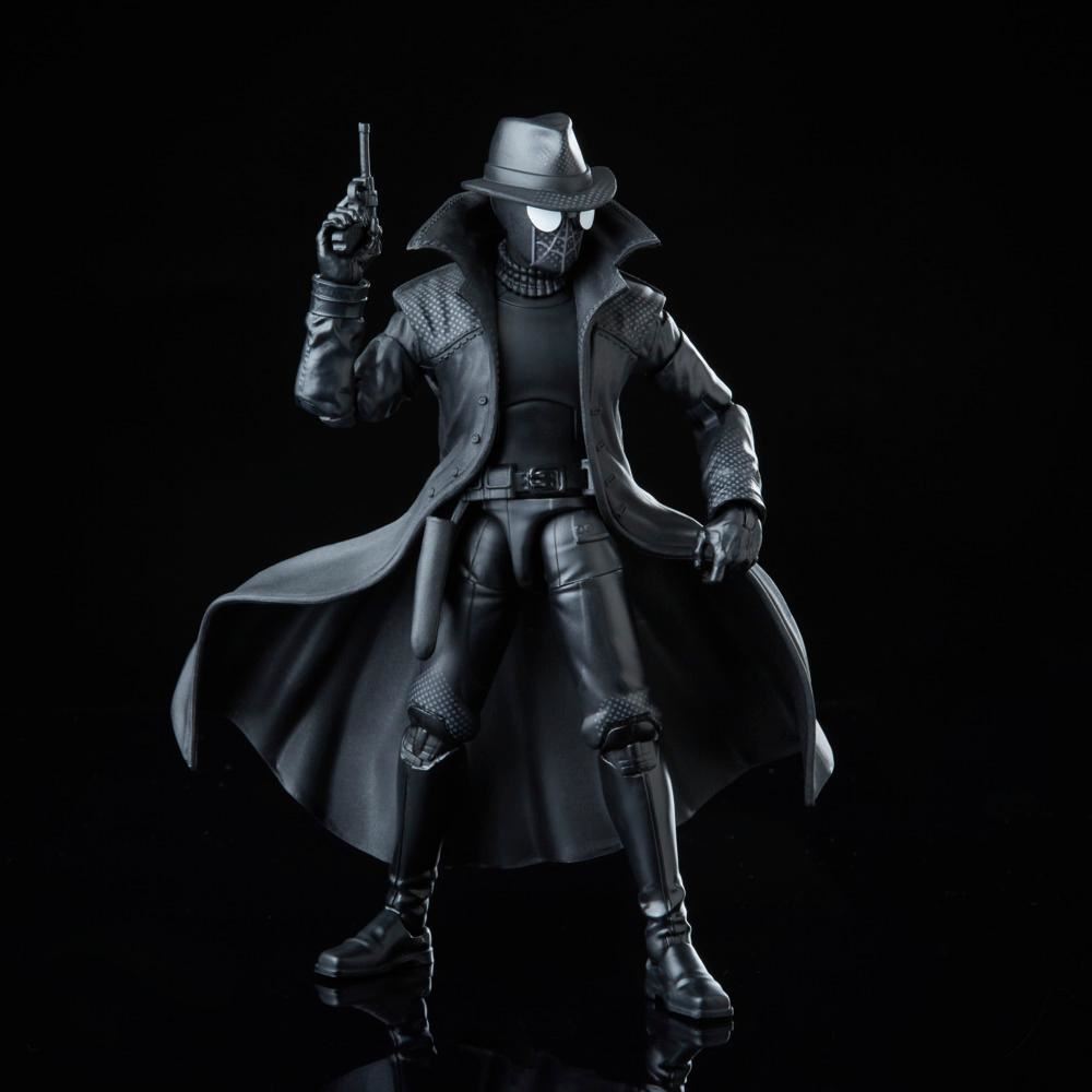 Spider-Man Noir & Spider-Ham Action Figure 2-Pack – Marvel Legends Series Spider-Verse by Hasbro | Comics-Inspired Collector Figures