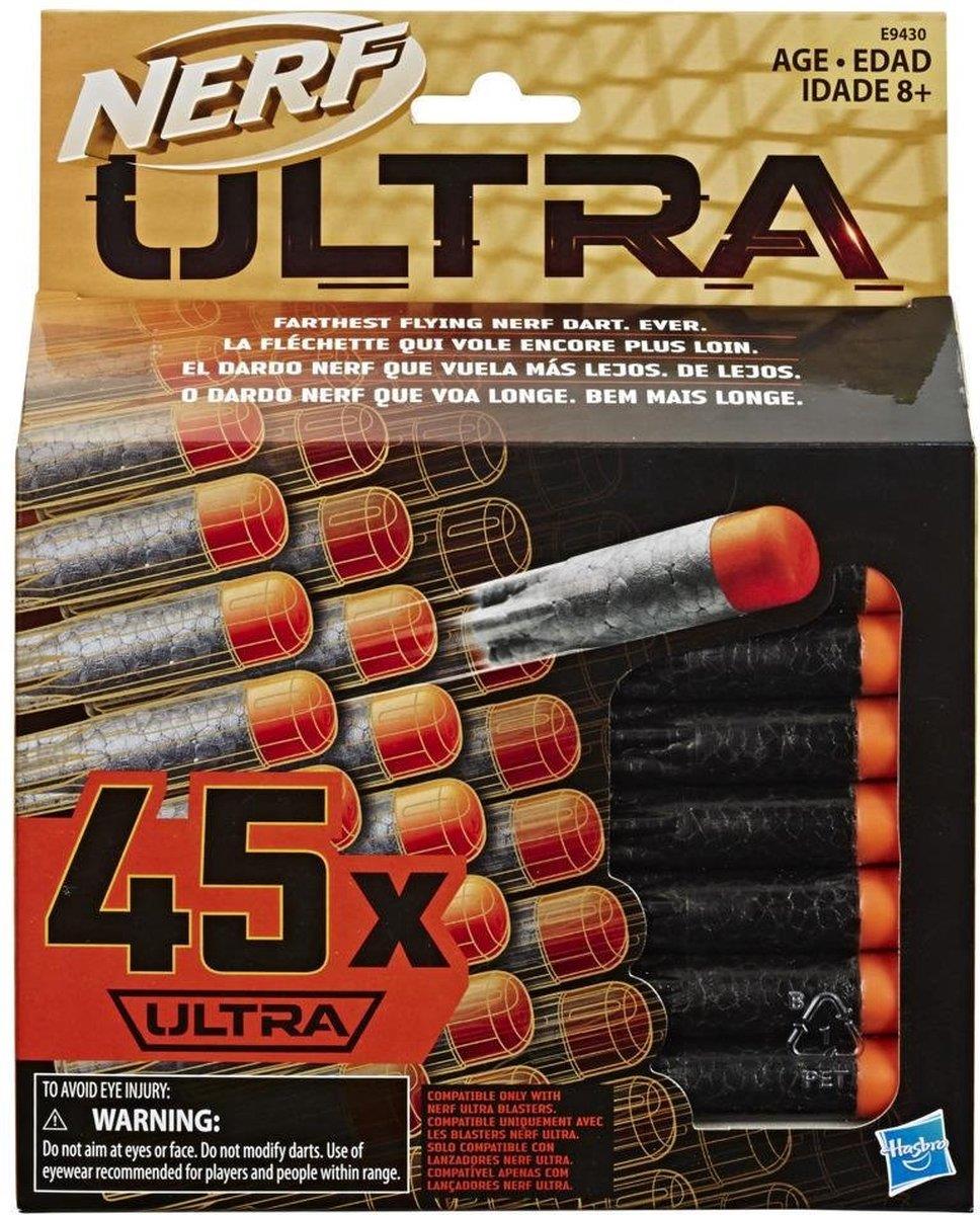 NERF Ultra Refill Darts 45pk E9430 Official Nerf Ultra Foam Reload Aerofin Tech