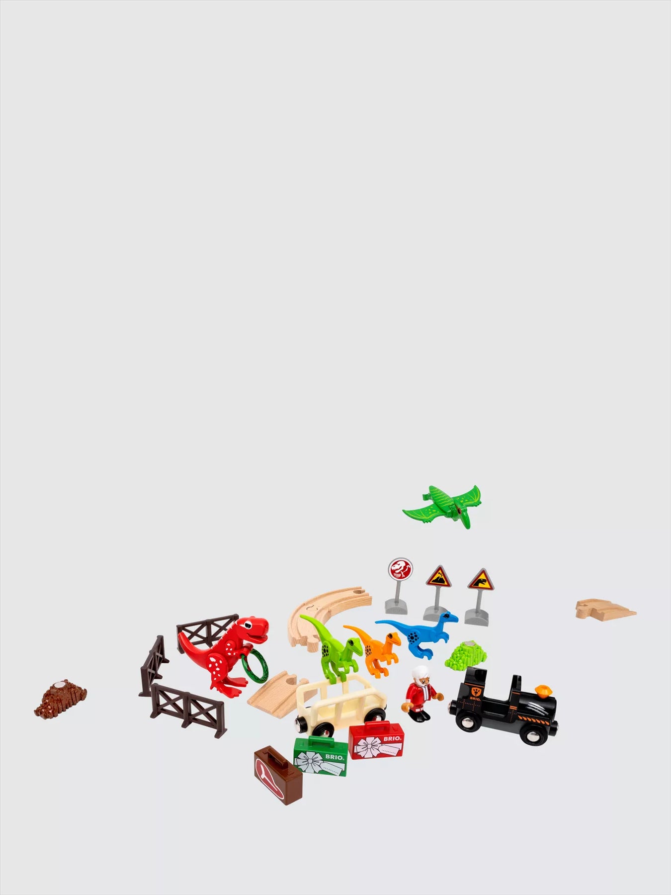 BRIO World Advent Calendar 2025 (36120) – FSC-Certified Beech Wooden Railway Christmas Countdown Set with Figures & Accessories