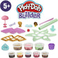 Play-Doh Builder Ice Cream Stand Toy Building Kit Age 5+ Non-Toxic (E9040)