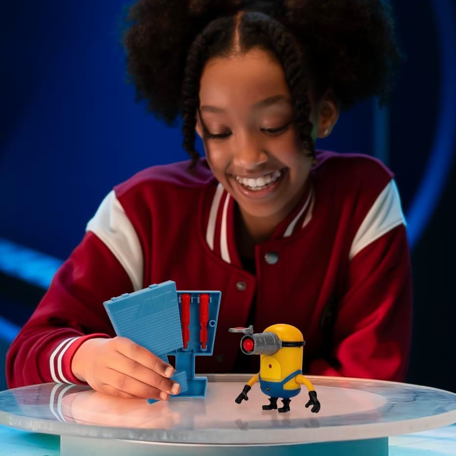 Launch & Blast MEGA MINION MEL 59281 Action Figure (Despicable Me 4)