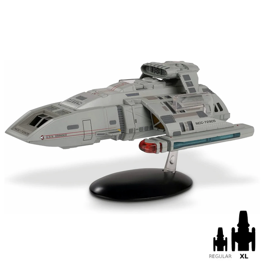 #14 Starfleet Runabout (U.S.S. Orinoco) XL EDITION Model Diecast Shuttle (Eaglemoss / Star Trek)