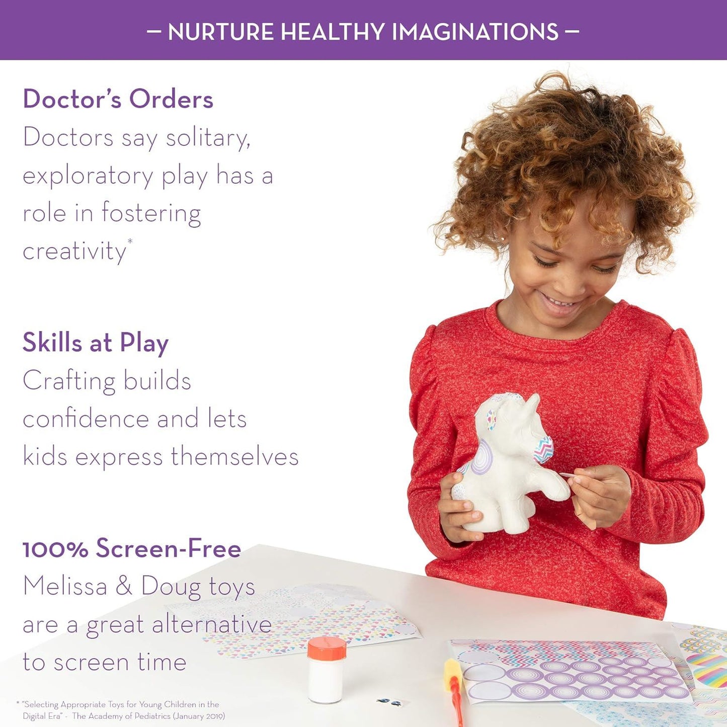 Unicorn 40115 Decoupage Made Easy Craft Set (Melissa & Doug)