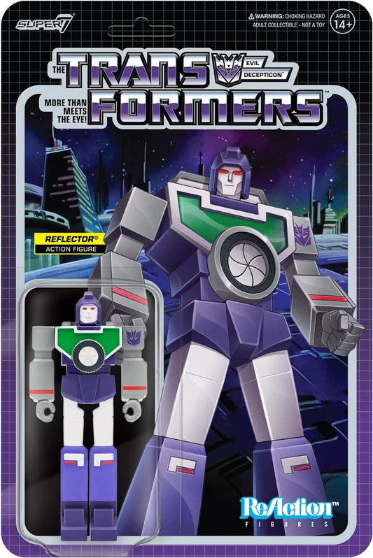 REFLECTOR Action Figure 4" W5 (Super7 / The Transformers / ReAction Figures)