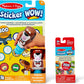 Sticker WOW! Dog Bundle 50706 Collectible Stamper, 500 Stickers, 2 Activity Pads (Melissa & Doug)