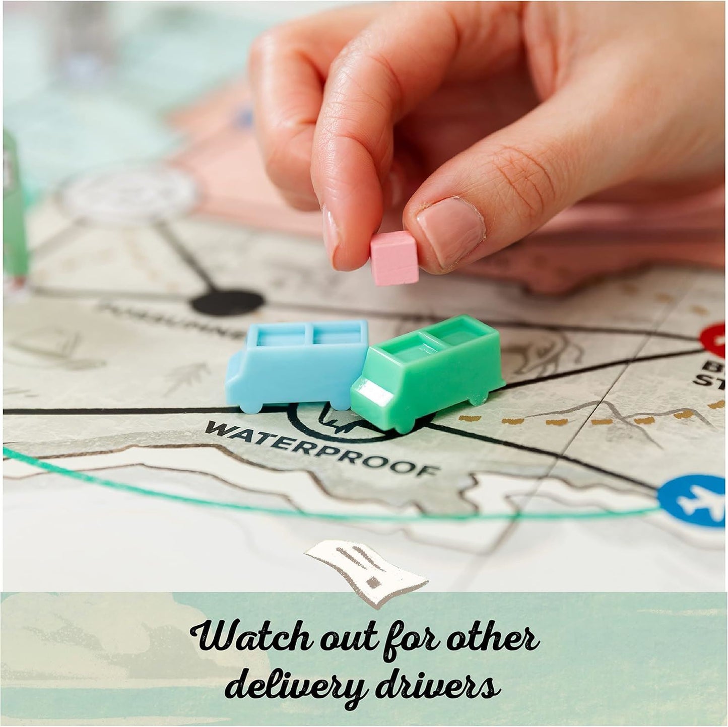 The Great American Mail Race Family Board Game (Big Potato Games)