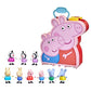 Carry-Along Brothers & Sisters F2173 Peppa's Club 9 Figures in Case (Peppa Pig)