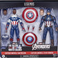 Captain America: Sam Wilson & Captain America: Steve Rogers F5880 Marvel Legends Series (Captain America)