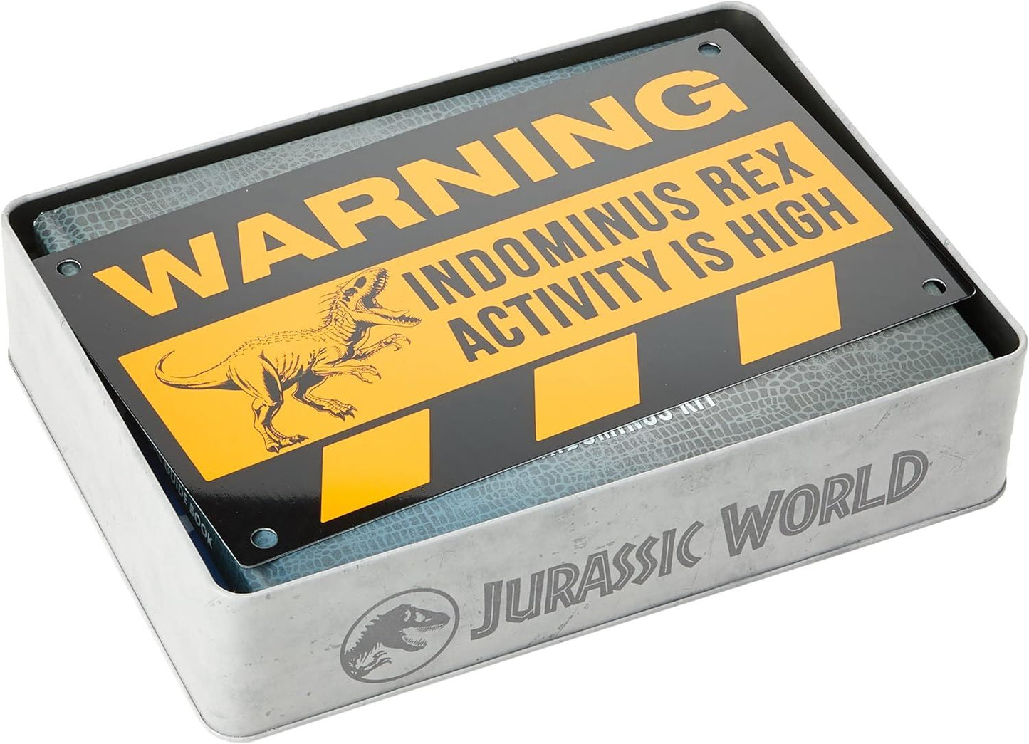 Jurassic World Indominus Kit – Collector’s Tin Set DCJW12 (Doctor Collector) – Limited Edition Hybrid Dino Experience