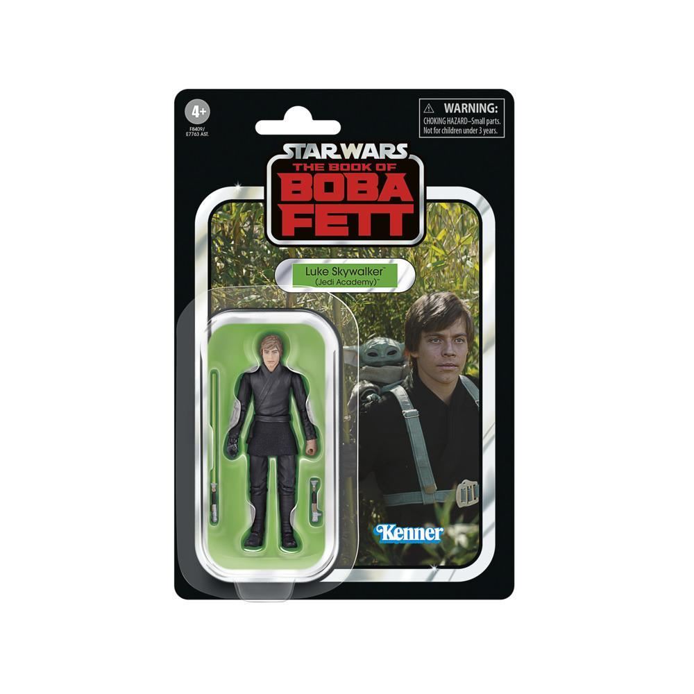 Luke Skywalker (Jedi Academy) 4″ Action Figure – Star Wars The Vintage Collection F8409 (The Book of Boba Fett) | Kenner-Style Figure by Hasbro