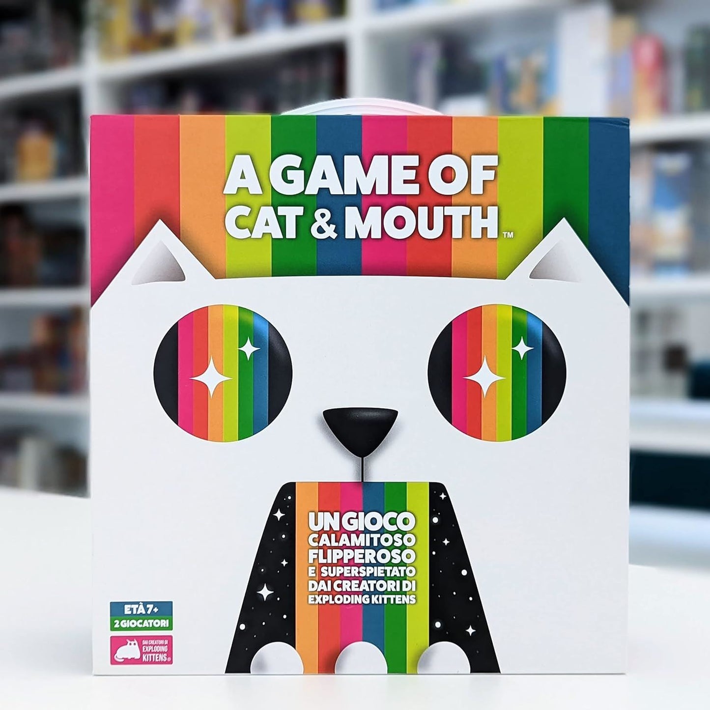 Exploding Kittens A Game of Cat & Mouth Card Party Board Game Ages 7+