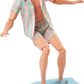 Barbie The Movie Ken Signature Doll Pastel Striped Beach Matching Set HPJ97