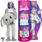 Puppy Cutie Reveal Doll with Plush Costume & 10 Surprises HHG21 (Barbie)