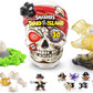 Smashers Dino Island Giant Skull 7488 – BLACK T-Rex Edition Smash Playset (ZURU Smashers) – 30 Surprise Mini Dinos & Interactive Skull Adventure