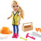 Barbie Chelsea Can Be Construction Worker Doll & Accessories Playset (GTN87)