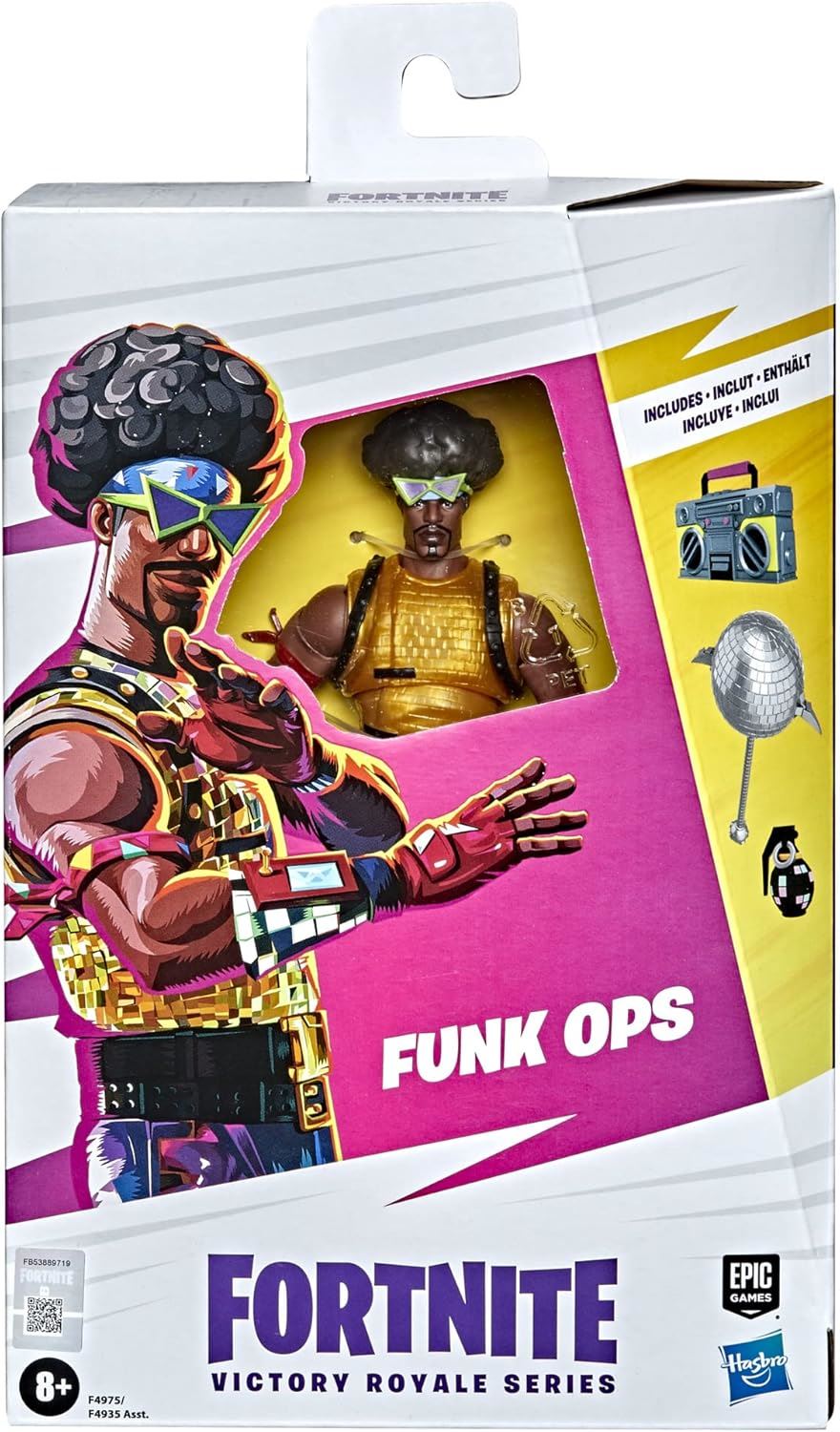 Fortnite Victory Royale Series Funk Ops 6" Action Figure With Accessories F4975