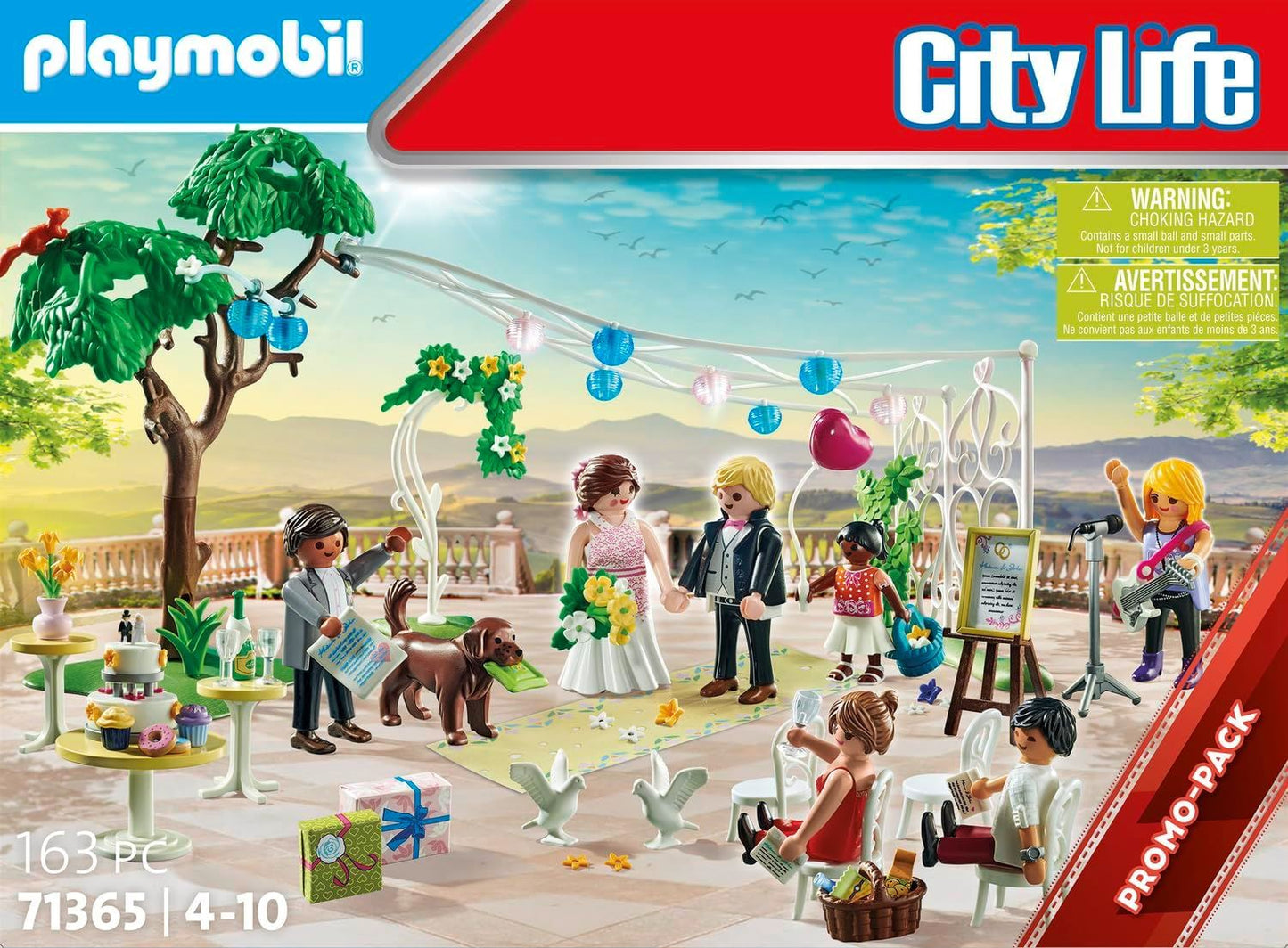 Playmobil City Life Wedding Reception Promo Pack Age 4+ 163 Pieces 71365