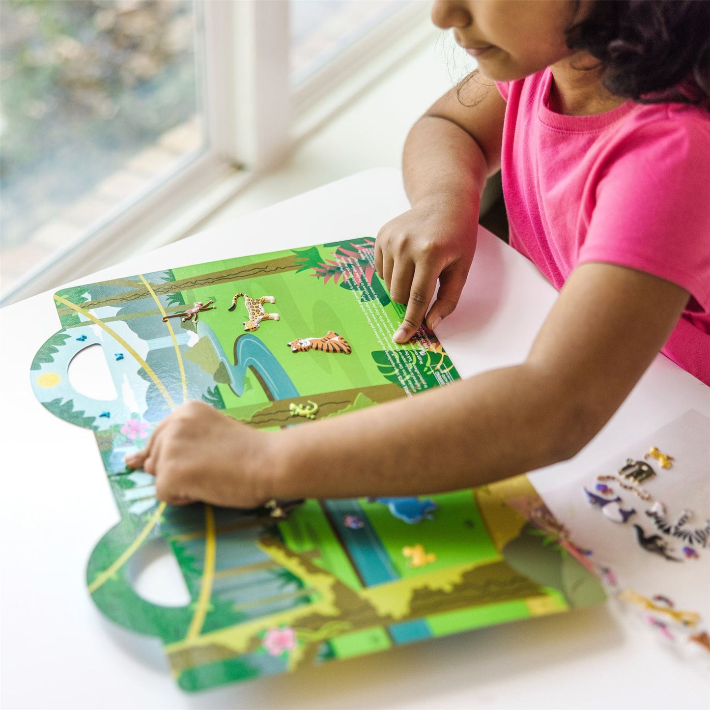 Puffy Sticker Play Set - Safari 45012 (Melissa & Doug)