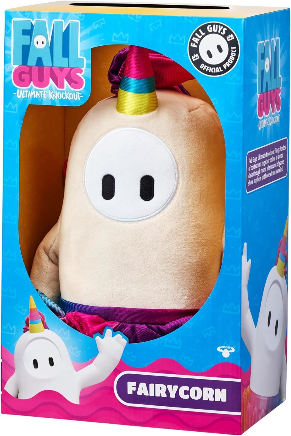 Fairycorn (Super Licorne) Medium Plush 12" / 30cm Collectible Soft Toy S1 62521 (Fall Guys)