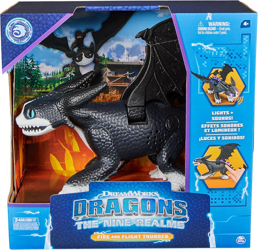 Dreamworks Dragons: The Nine Realms Fire and Flight Thunder 6067442 Age 4+