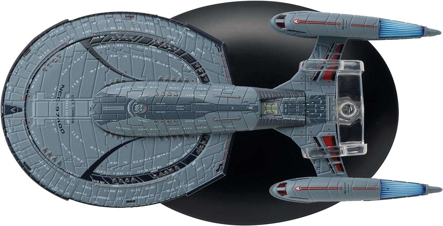 #02 U.S.S. Chimera NCC-97400 Chimera-class Heavy Destroyer STO Diecast Model Ship (Eaglemoss / Star Trek)