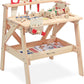 Wooden Project Workbench 96045 – Melissa & Doug Kids’ Wooden Tool Bench with Tools, Storage & Build-Your-Own Projects