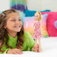 Barbie Fashionistas Doll #205 With Blond Ponytail And Floral Dress HJT02